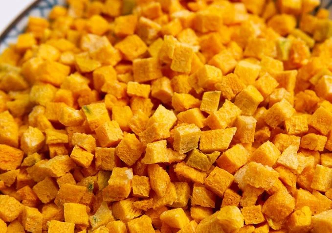 Freeze Dried Pumpkin Cube 10*10